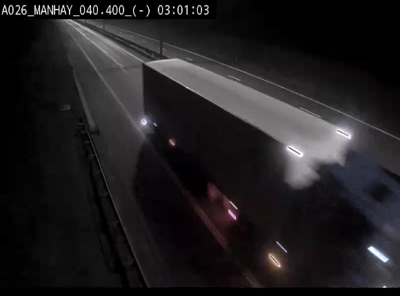 <h2>Webcam autoroute A26/E25 à hauteur de Manhay, après la jonction avec la N651 en direction de Liège - BK 40.4</h2>