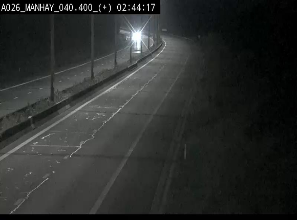 Webcam autoroute A26/E25 à hauteur de Manhay, avant la jonction avec la N651 en direction de Luxembourg - BK 40.4