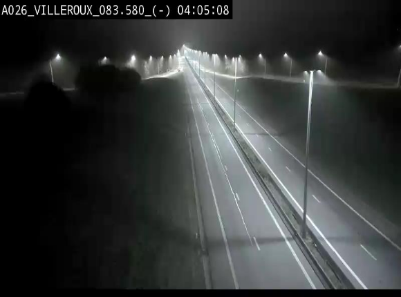 <h2>Webcam autoroute A26/E25 à hauteur de Vaux-sur-Sûre, à la jonction avec la N85 en direction de Liège - BK 83.6</h2>