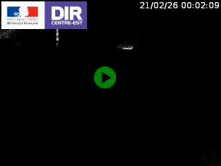 Première image du timelapse de la journée d'hier pour cette webcam