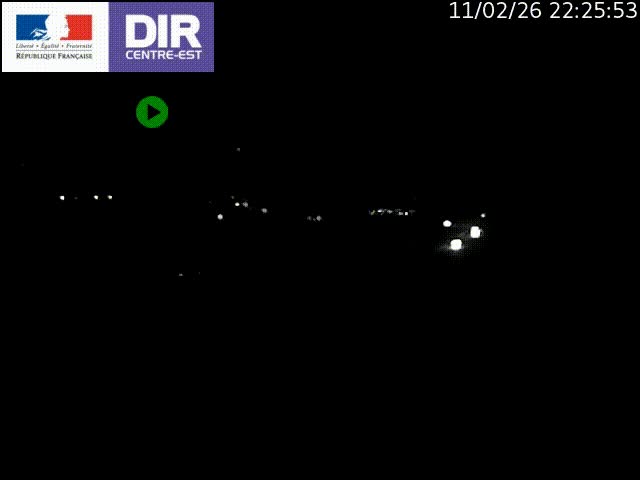 Première image du timelapse de la journée d'hier pour cette webcam