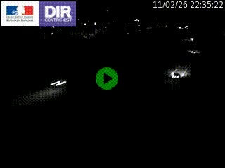 Première image du timelapse de la journée d'hier pour cette webcam