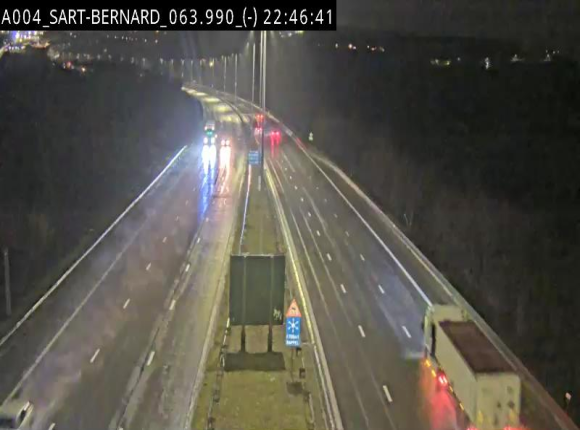 Première image du timelapse de la journée d'hier pour cette webcam