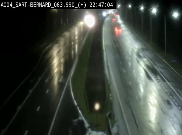 Première image du timelapse de la journée d'hier pour cette webcam