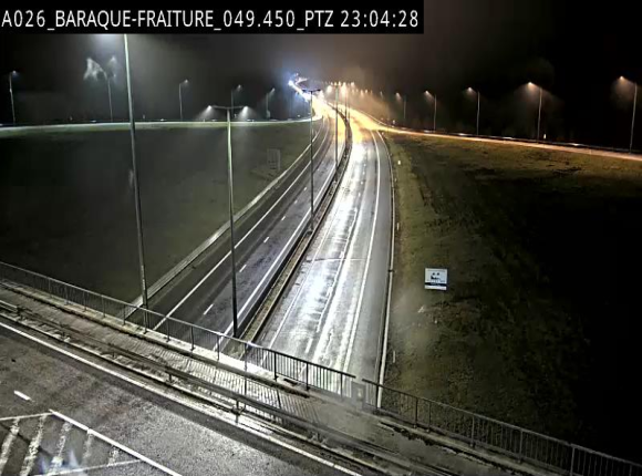 Première image du timelapse de la journée d'hier pour cette webcam