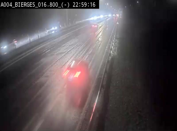 Première image du timelapse de la journée d'hier pour cette webcam