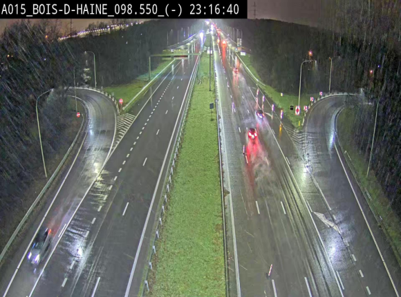 Première image du timelapse de la journée d'hier pour cette webcam