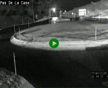 Première image du timelapse de la journée d'hier pour cette webcam