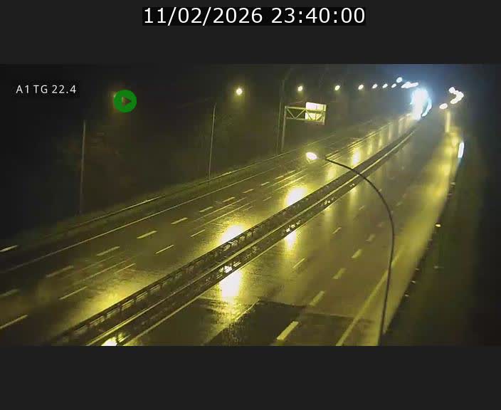 Première image du timelapse de la journée d'hier pour cette webcam