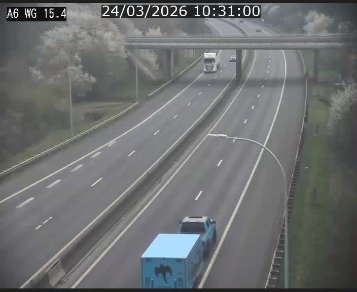 Première image du timelapse de la journée d'hier pour cette webcam