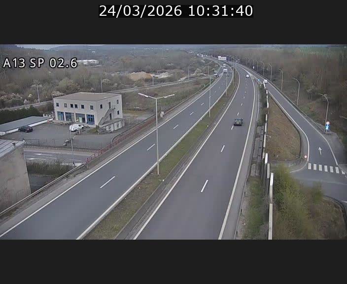 Première image du timelapse de la journée d'hier pour cette webcam