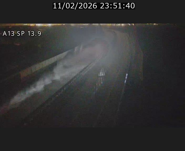 Première image du timelapse de la journée d'hier pour cette webcam