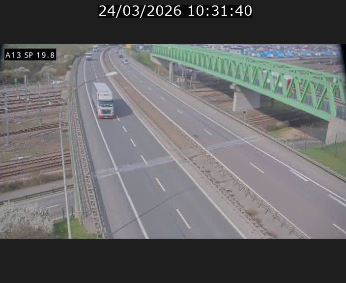 Première image du timelapse de la journée d'hier pour cette webcam