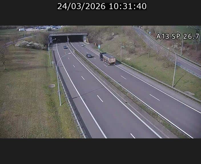 Première image du timelapse de la journée d'hier pour cette webcam