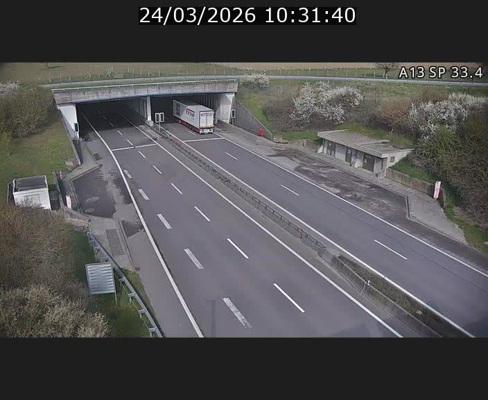 Première image du timelapse de la journée d'hier pour cette webcam