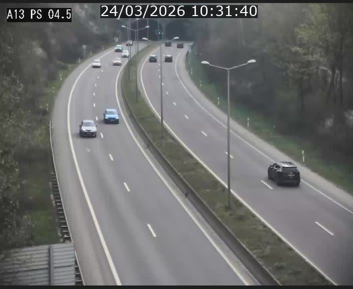 Première image du timelapse de la journée d'hier pour cette webcam