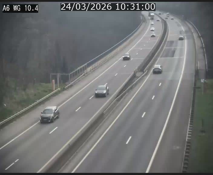 Première image du timelapse de la journée d'hier pour cette webcam