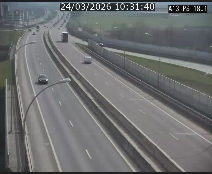 Première image du timelapse de la journée d'hier pour cette webcam