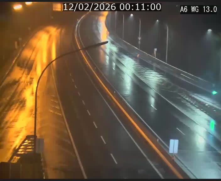 Première image du timelapse de la journée d'hier pour cette webcam