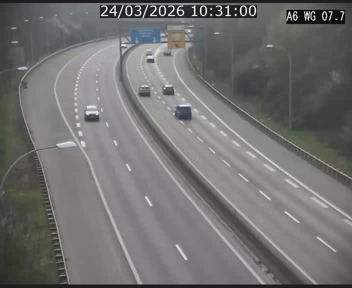 Première image du timelapse de la journée d'hier pour cette webcam