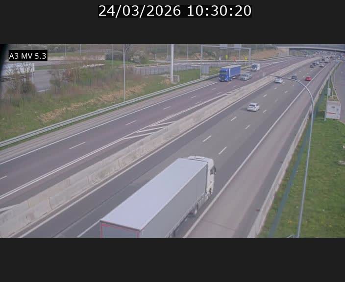 Première image du timelapse de la journée d'hier pour cette webcam