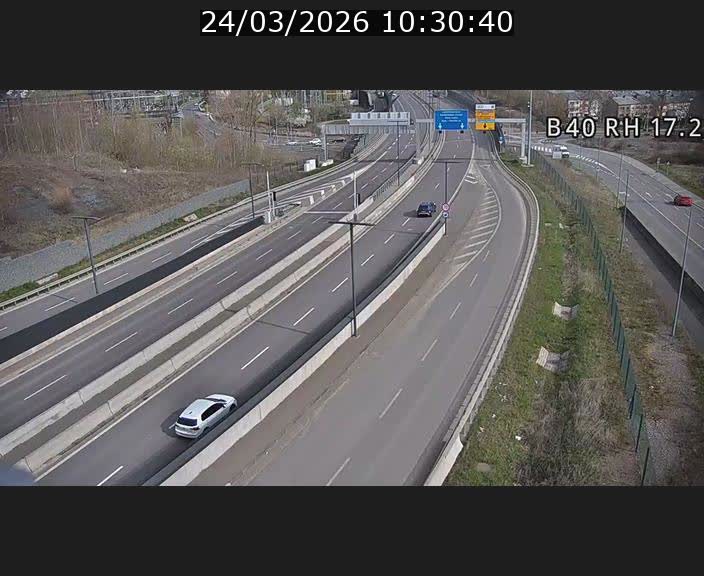 Première image du timelapse de la journée d'hier pour cette webcam