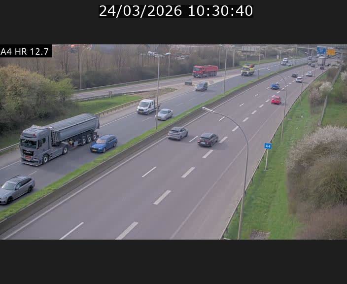 Première image du timelapse de la journée d'hier pour cette webcam