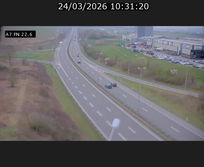 Première image du timelapse de la journée d'hier pour cette webcam