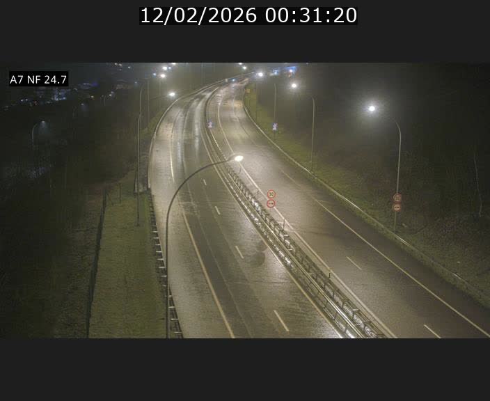 Première image du timelapse de la journée d'hier pour cette webcam