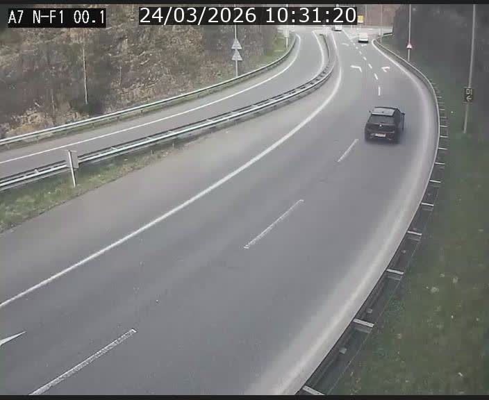 Première image du timelapse de la journée d'hier pour cette webcam