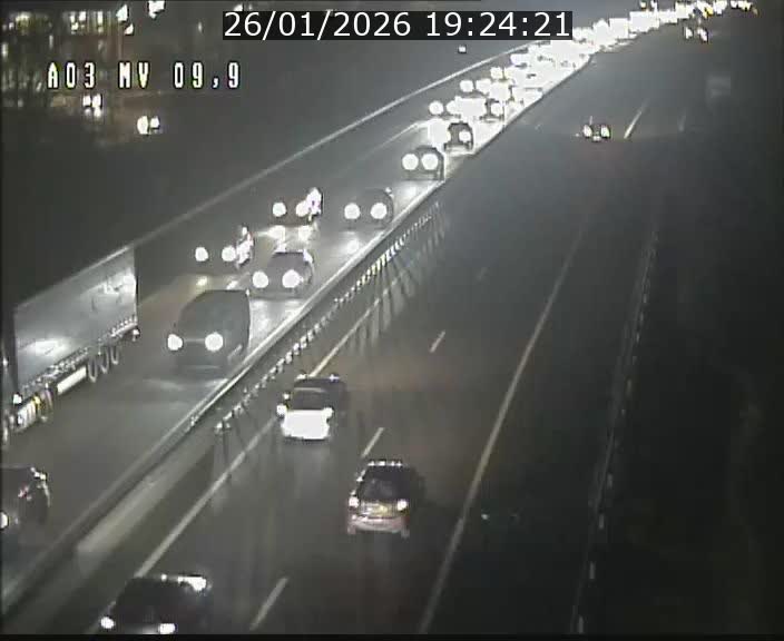 Première image du timelapse de la journée d'hier pour cette webcam