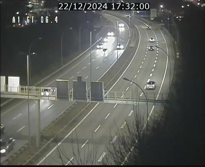 Première image du timelapse de la journée d'hier pour cette webcam