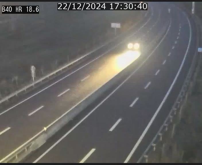 Première image du timelapse de la journée d'hier pour cette webcam