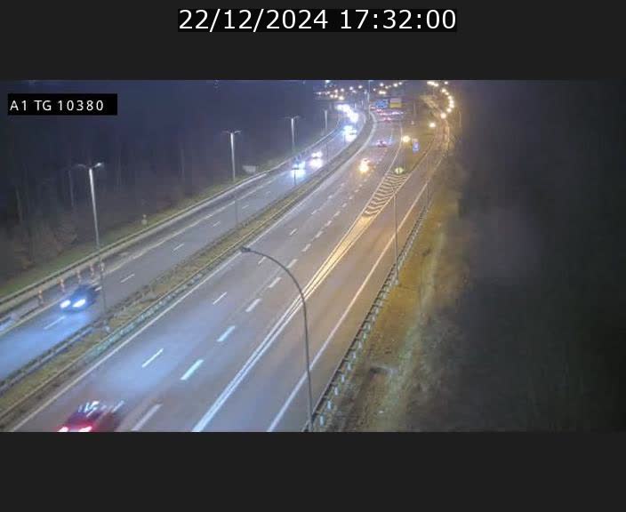 Première image du timelapse de la journée d'hier pour cette webcam