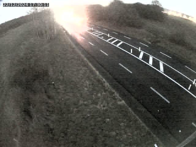 Première image du timelapse de la journée d'hier pour cette webcam