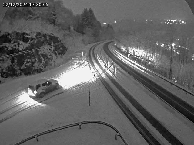 Première image du timelapse de la journée d'hier pour cette webcam