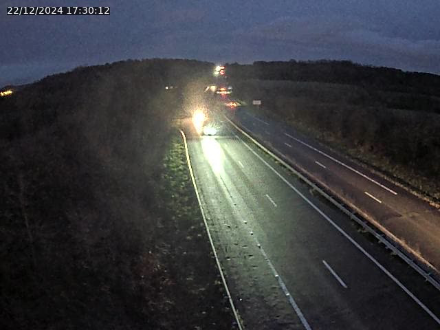 Première image du timelapse de la journée d'hier pour cette webcam