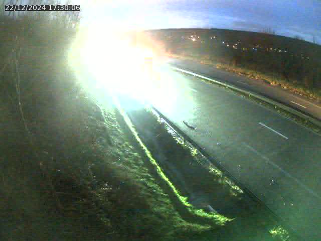 Première image du timelapse de la journée d'hier pour cette webcam