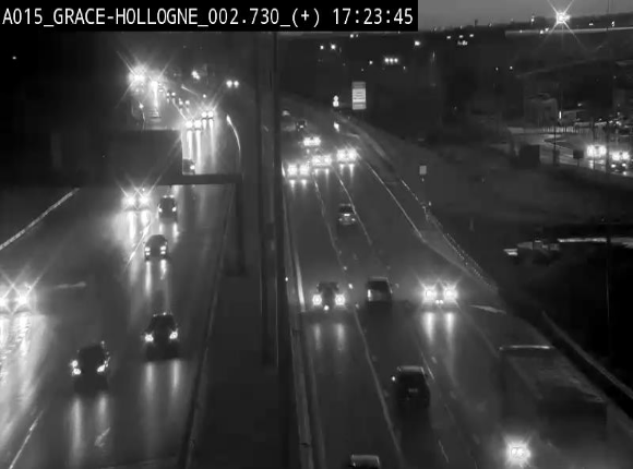 Première image du timelapse de la journée d'hier pour cette webcam