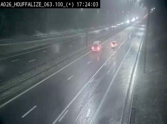 Première image du timelapse de la journée d'hier pour cette webcam