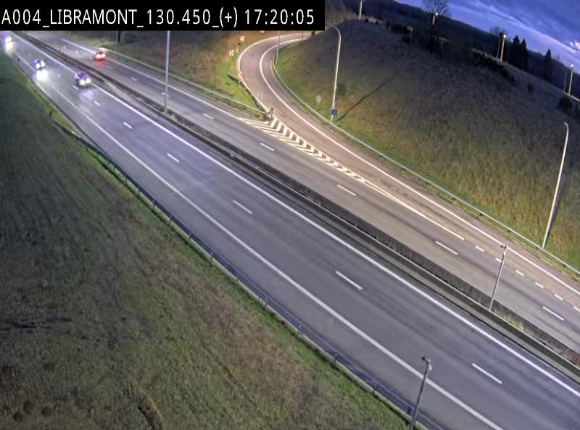 Première image du timelapse de la journée d'hier pour cette webcam