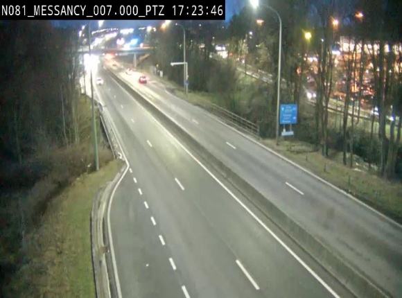 Première image du timelapse de la journée d'hier pour cette webcam