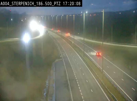 Première image du timelapse de la journée d'hier pour cette webcam