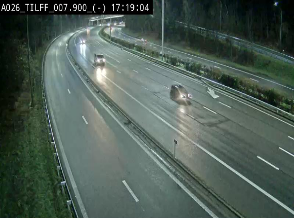 Première image du timelapse de la journée d'hier pour cette webcam