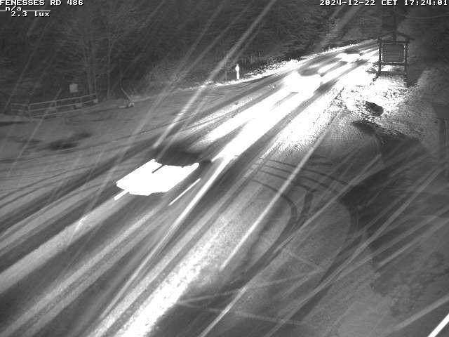 Première image du timelapse de la journée d'hier pour cette webcam