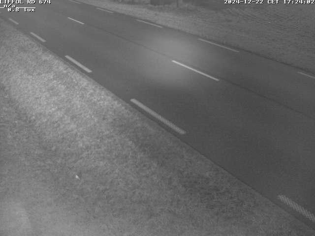 Première image du timelapse de la journée d'hier pour cette webcam