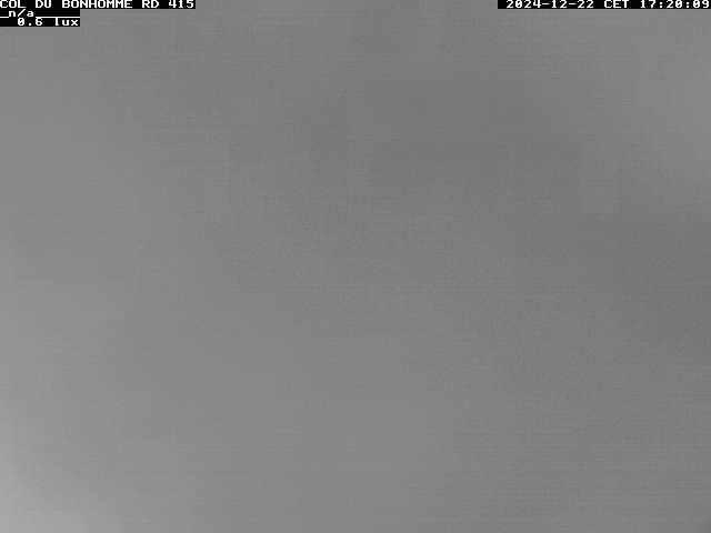 Première image du timelapse de la journée d'hier pour cette webcam