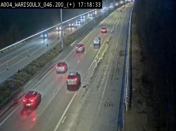 Première image du timelapse de la journée d'hier pour cette webcam