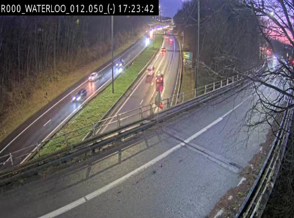 Première image du timelapse de la journée d'hier pour cette webcam